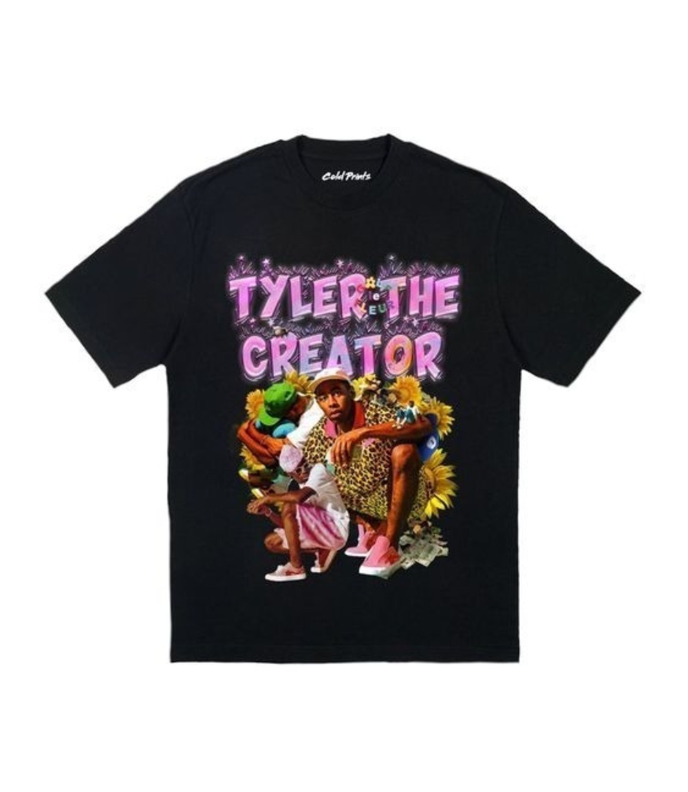 Tyler The Creator T-shirt Hip-hop 90_s Style Rap Tee